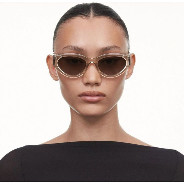 06.3, Ecru/Brown Gradient Lenses