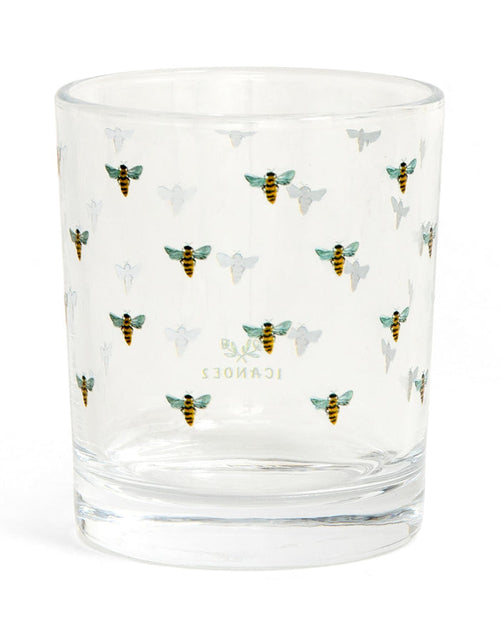 1 Canoe 2 "Honey Bees" Short Juice Glass