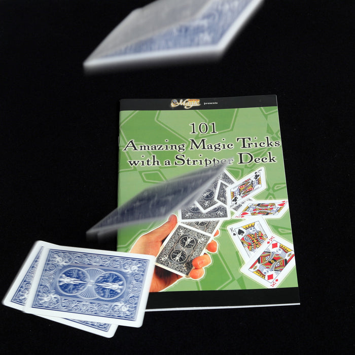 101 Amazing Magic Tricks with a Stripper Deck - Book