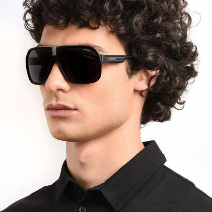 1014/S, Matte Black/Grey Lenses