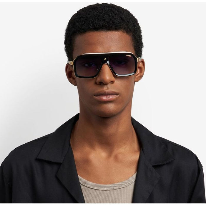 1053/S, Black White/Dark Blue Gradient Lenses