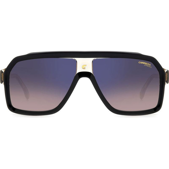 1053/S, Black Beige/Brown Blue Gradient Lenses