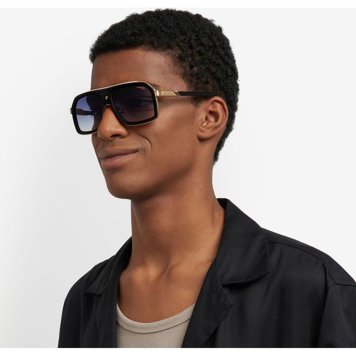 1053/S, Black White/Dark Blue Gradient Lenses