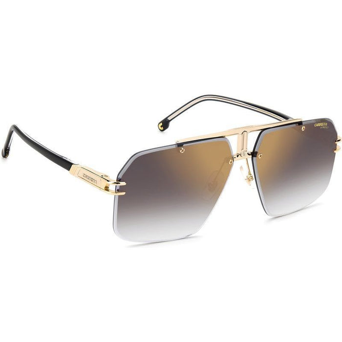 1054/S, Gold and Black/Grey Gold Gradient Mirror Lenses