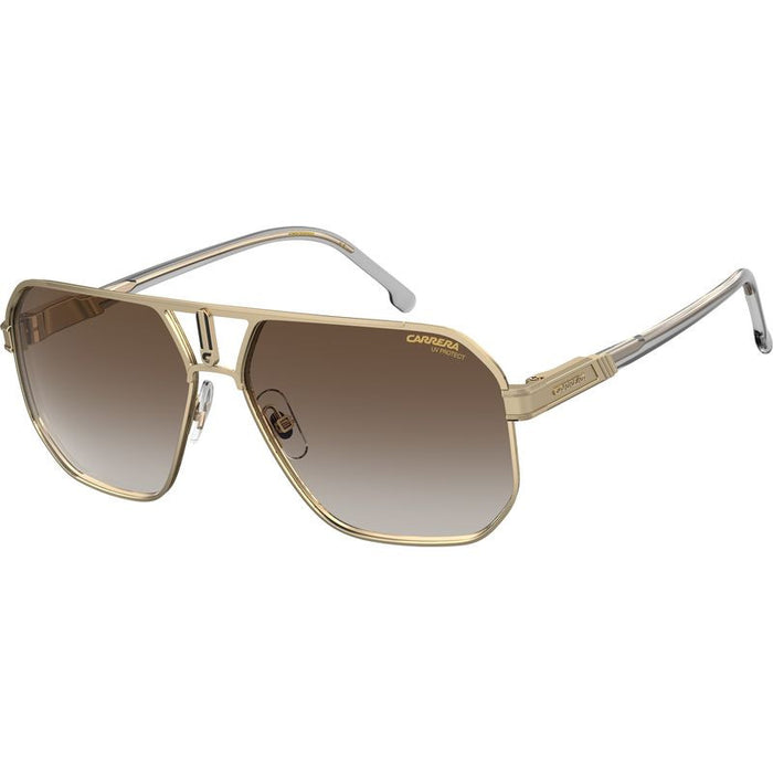 1062/S, Gold/Black Brown Green Gradient Lenses
