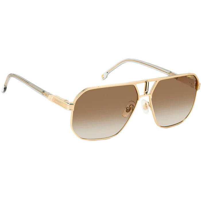 1062/S, Gold/Black Brown Green Gradient Lenses