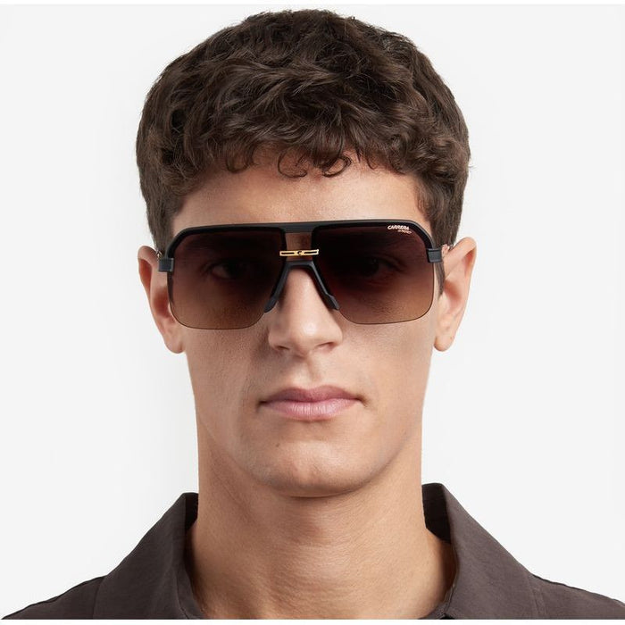 1066/S, Matte Black/Brown Gradient Lenses