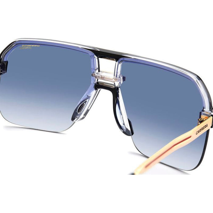 1066/S, Crystal Black/Dark Blue Gradient Lenses
