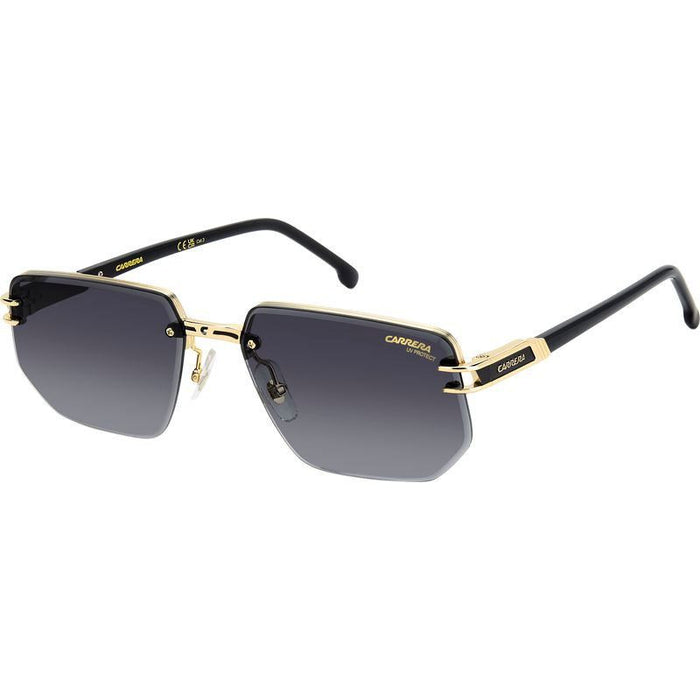 1070/S, Gold and Black/Dark Grey Gradient Lenses