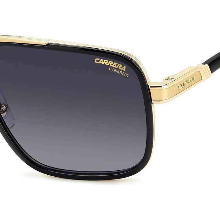 1071/S, Black and Gold/Dark Grey Gradient Lenses