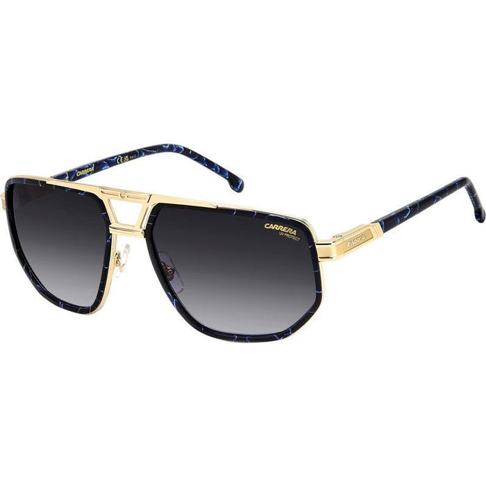 1072/S, Blue Gold/Dark Grey Gradient Lenses