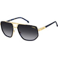 1072/S, Blue Gold/Dark Grey Gradient Lenses
