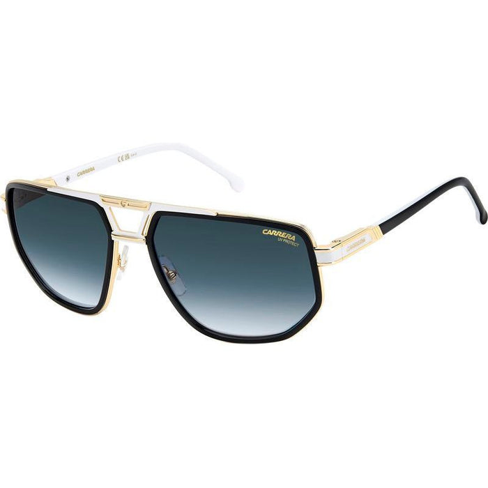 1072/S, Black White/Dark Blue Gradient Lenses