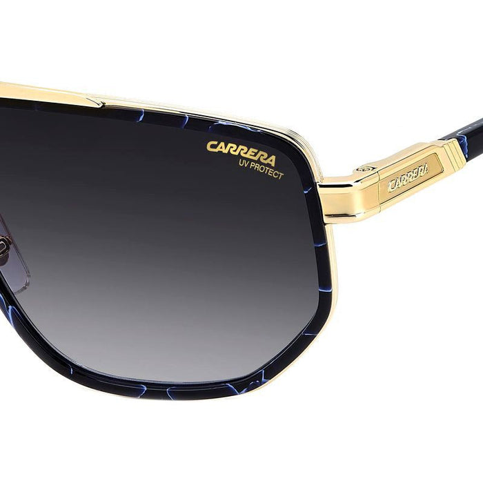 1072/S, Blue Gold/Dark Grey Gradient Lenses