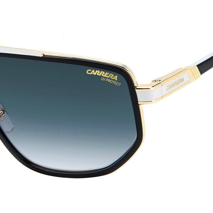 1072/S, Black White/Dark Blue Gradient Lenses