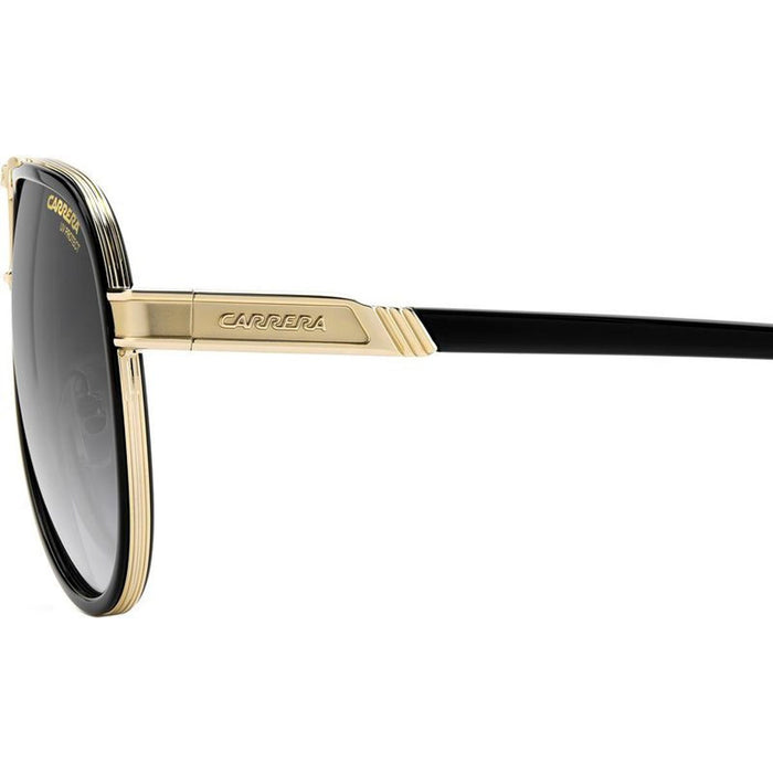 1076/S, Black and Gold/Dark Grey Gradient Lenses