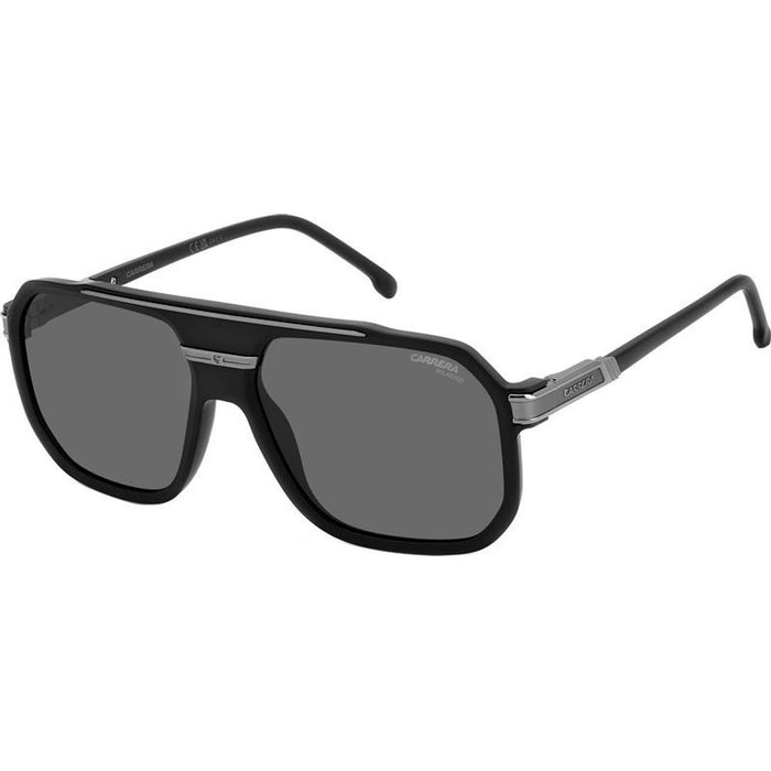 1077/S, Matte Black and Dark Ruthenium/Grey Polarised Lenses