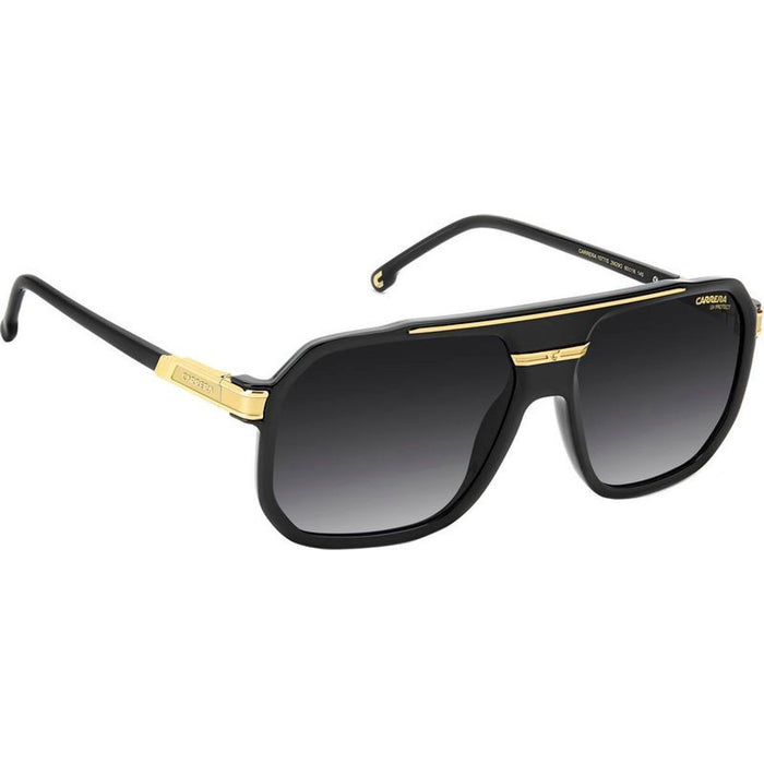 1077/S, Black and Gold/Dark Grey Gradient Lenses