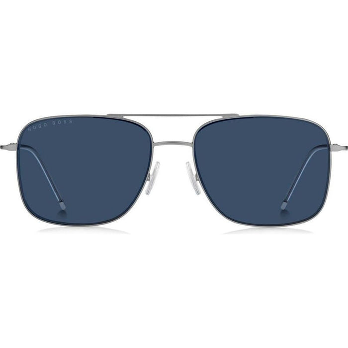 1310/S, Matte Ruthenium/Blue Lenses