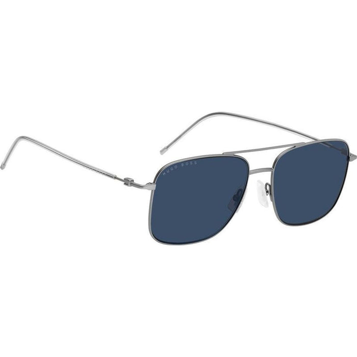 1310/S, Matte Ruthenium/Blue Lenses