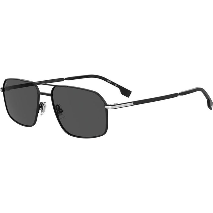 1603/S, Matte Black and Silver/Grey Lenses