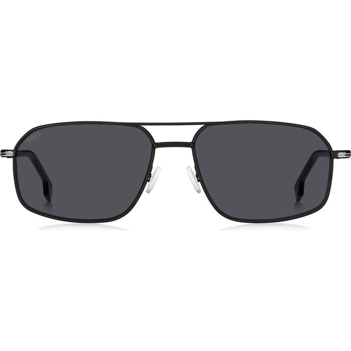 1603/S, Matte Black and Silver/Grey Lenses