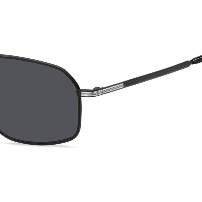 1603/S, Matte Black and Silver/Grey Lenses
