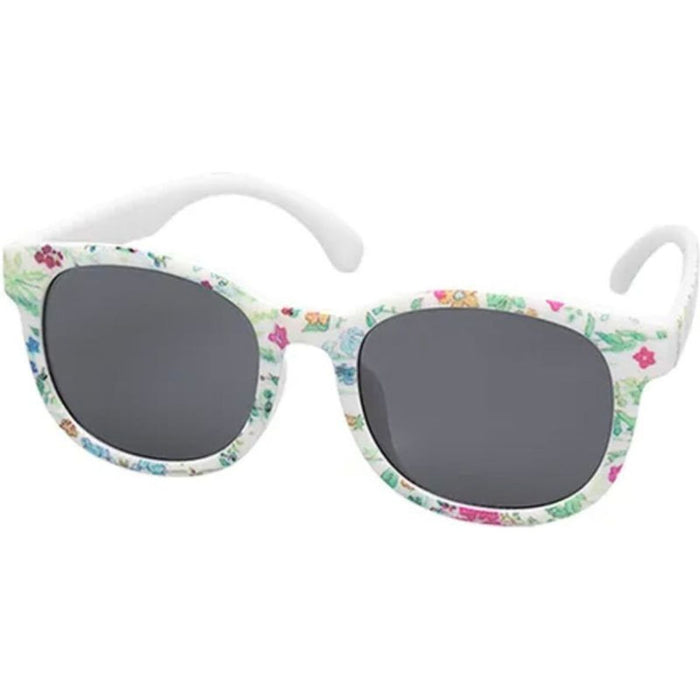 1812, White Floral/Smoke Lenses