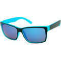 1856, Matte Black Blue/Blue Mirror Lenses