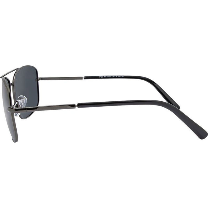 2820, Matte Dark Gunmetal/Smoke Polarised Lenses