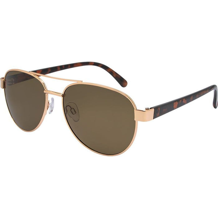 2868, Rose Gold/Brown Polarised Lenses
