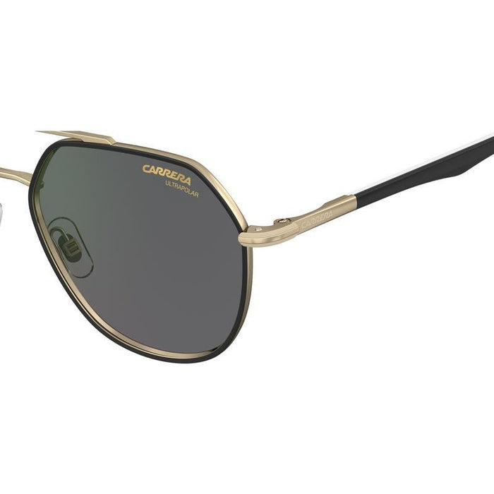 303/S/Pat, Gold Green/Green Grey Gradient Polarised Lenses