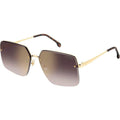 3044/S, Gold and Brown Havana/Burgundy Gold Mirror Gradient Lenses
