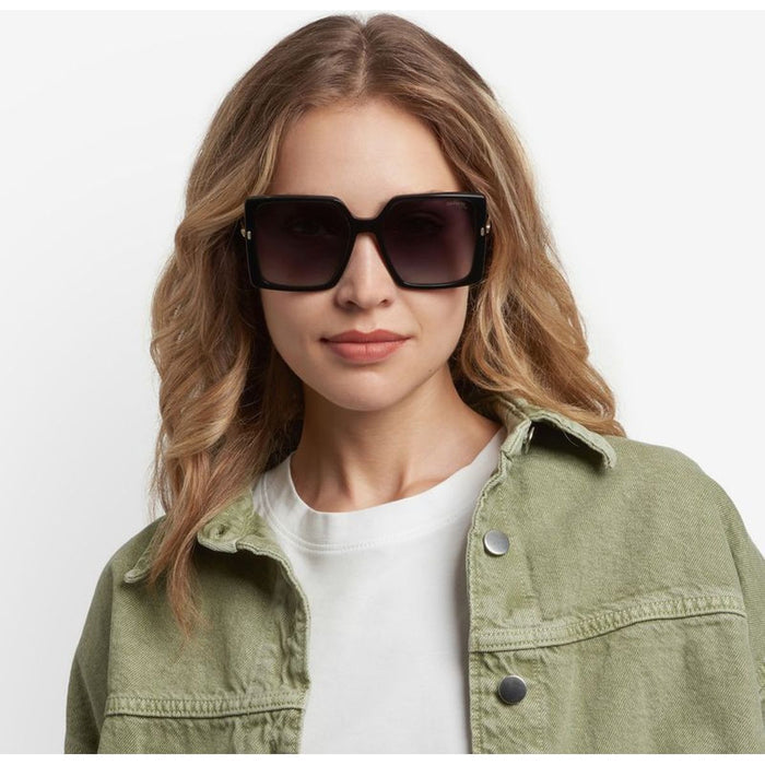 3070/S, Black and Gold/Dark Grey Gradient Lenses