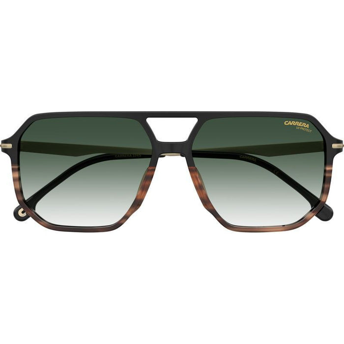 324/S, Black Havana/Green Gradient Lenses