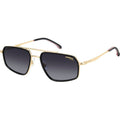 338/S, Gold and Black/Dark Grey Gradient Lenses
