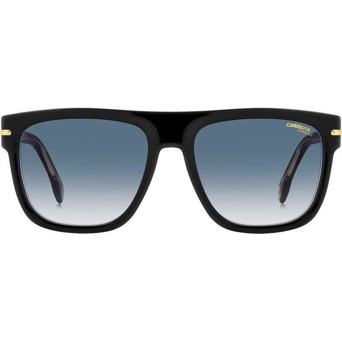 340/S, Black and Gold/Dark Blue Gradient Lenses