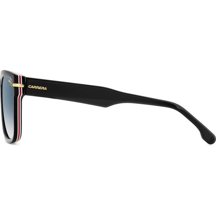 340/S, Black and Gold/Dark Blue Gradient Lenses