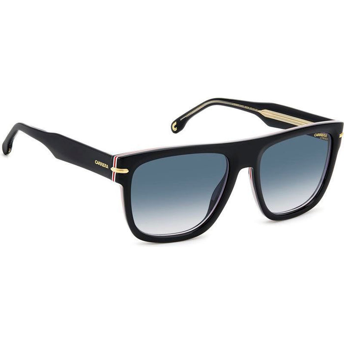 340/S, Black and Gold/Dark Blue Gradient Lenses