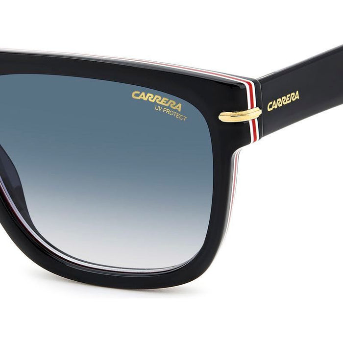 340/S, Black and Gold/Dark Blue Gradient Lenses