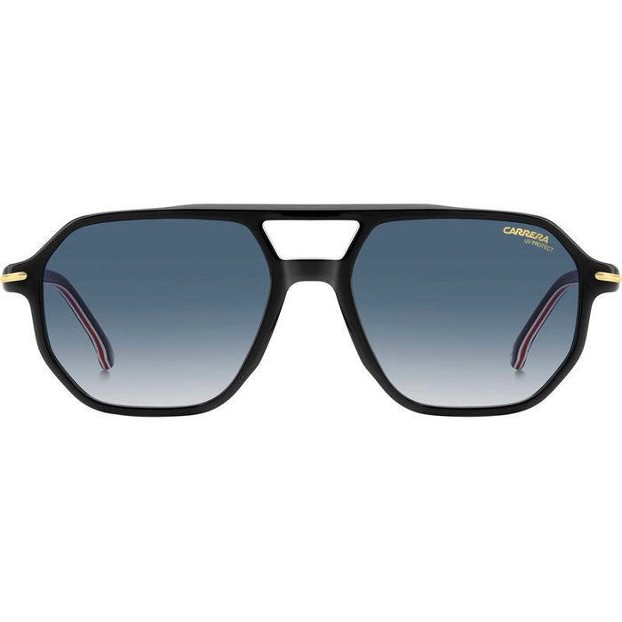 341/S, Black Gold/Blue Gradient Lenses