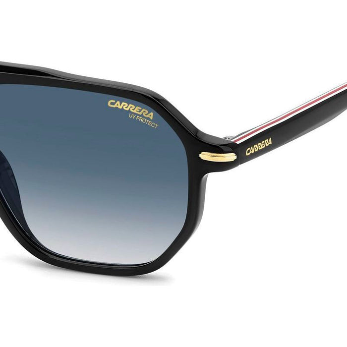 341/S, Black Gold/Blue Gradient Lenses