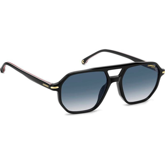 341/S, Black Gold/Blue Gradient Lenses