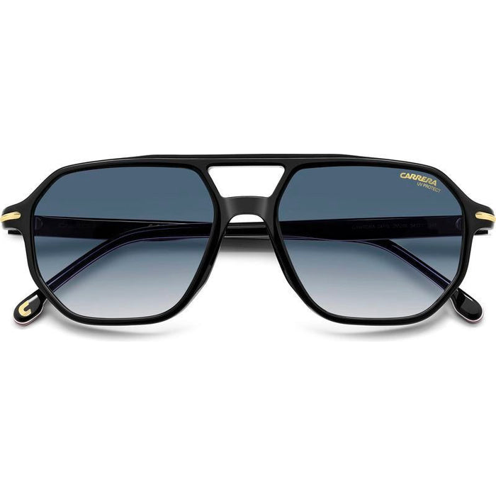341/S, Black Gold/Blue Gradient Lenses