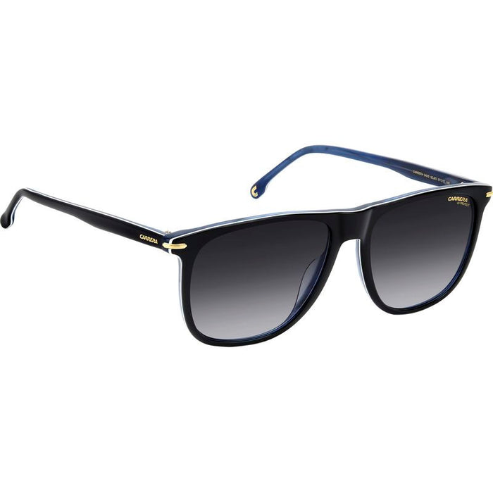 349/S, Black and Blue Horn/Dark Grey Gradient Lenses