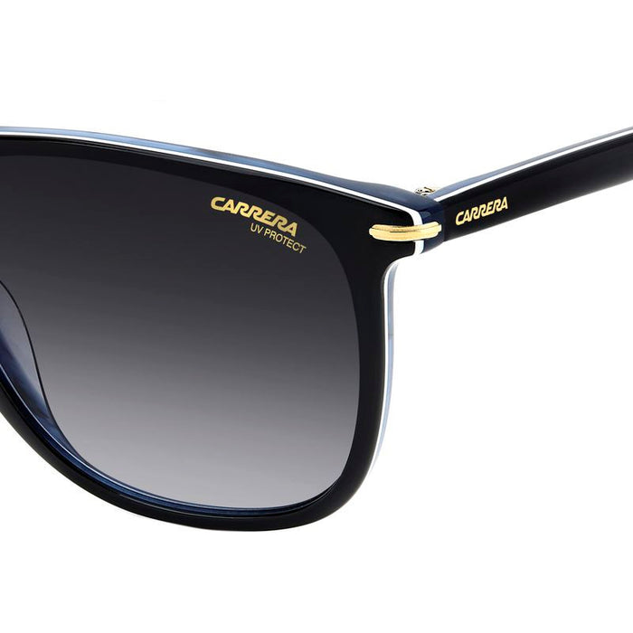 349/S, Black and Blue Horn/Dark Grey Gradient Lenses