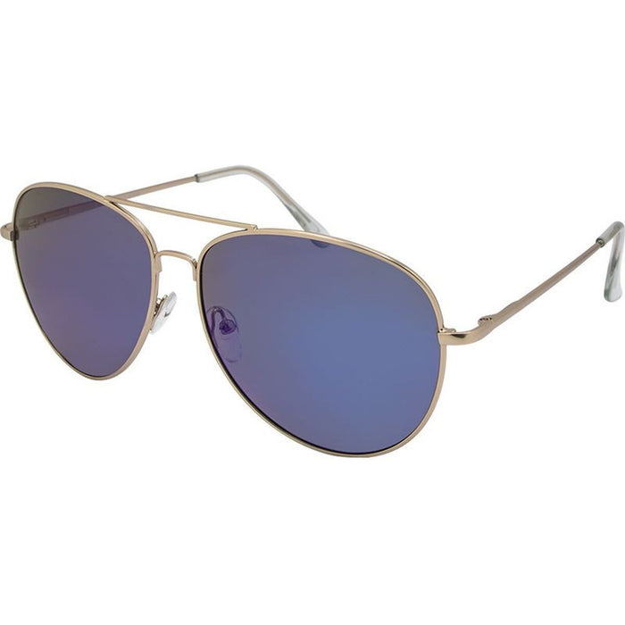 3502, Gold/Blue Mirror Polarised Lenses
