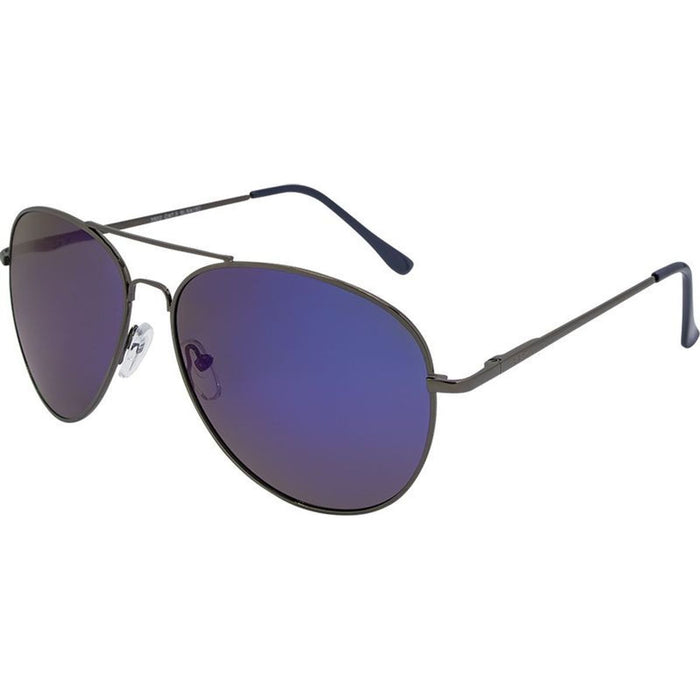 3502, Silver/Blue Mirror Polarised Lenses