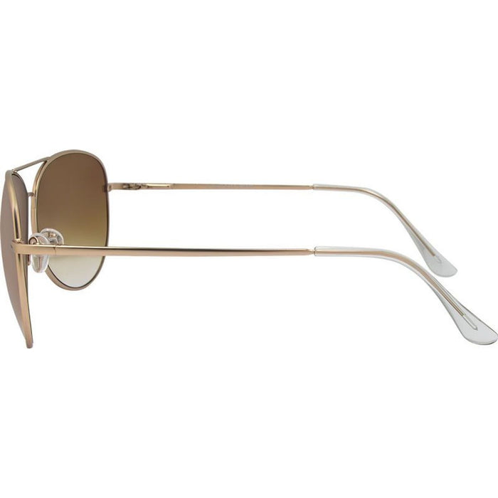 3502, Matte Gold/Brown Gradient Lenses