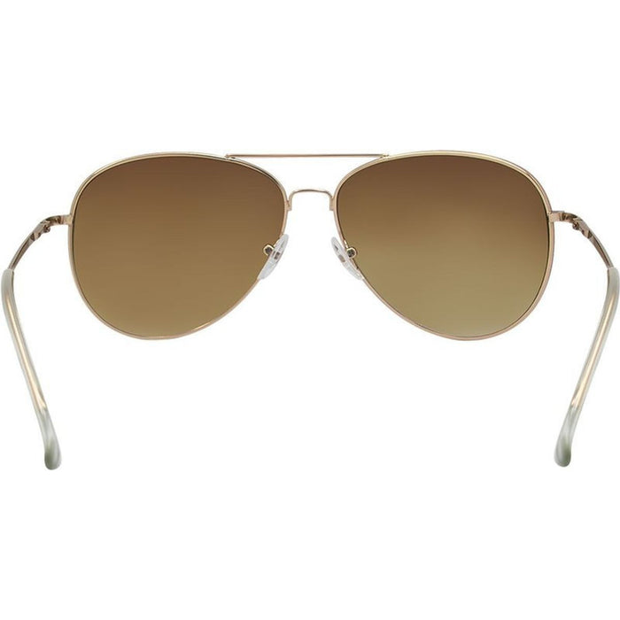 3502, Matte Gold/Brown Gradient Lenses